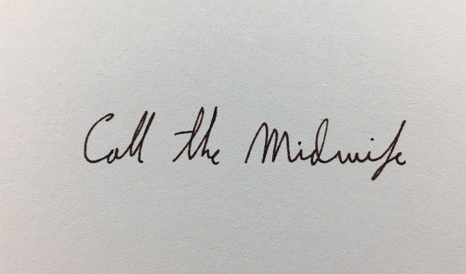 Call The Midwife and a Pool of&nbsp;Tears.